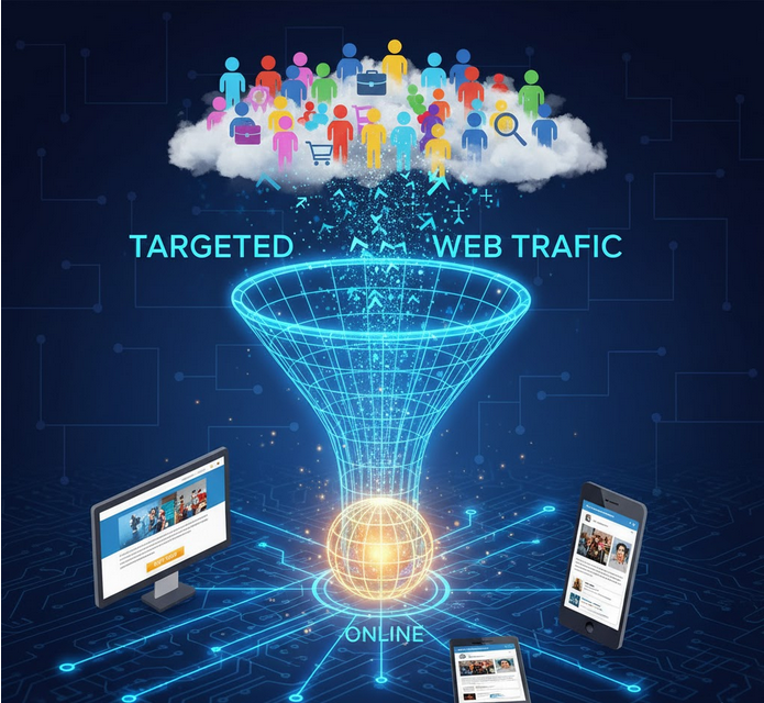 Targeted Web Traffic Online